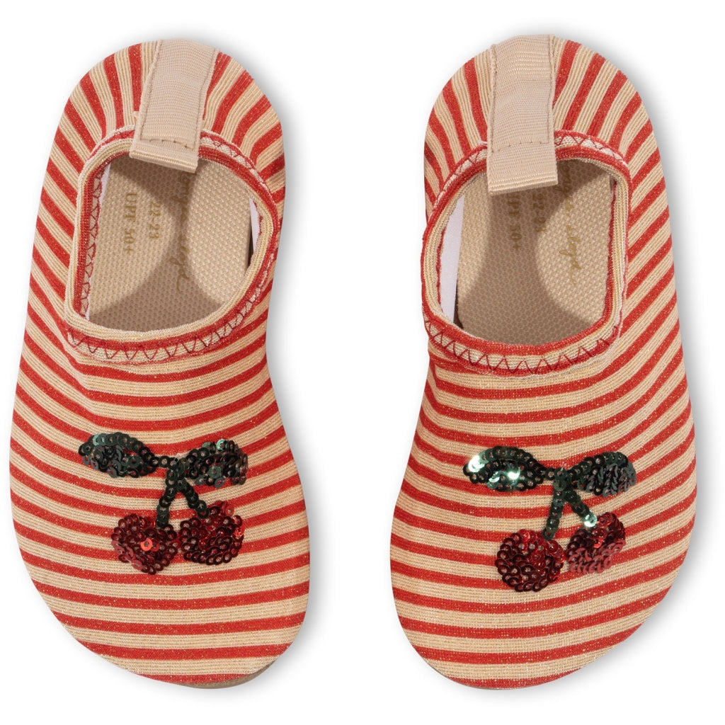 Jade Swim-Shoes 'Glitter Stripe'