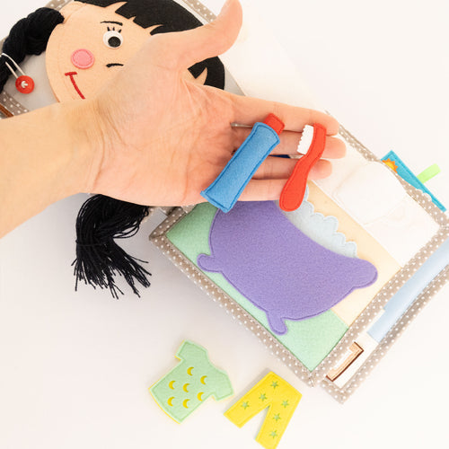 Quiet Book 'Mondschein Vicky'