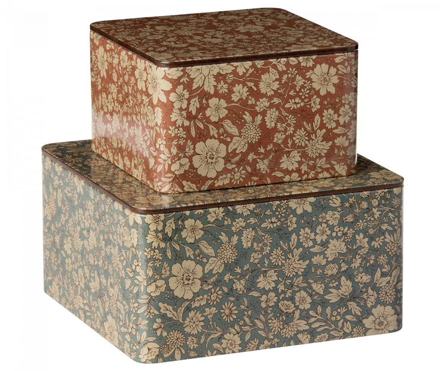 2er-Set Metallboxen 'Blossom' - The Little One • Family.Concept.Store.