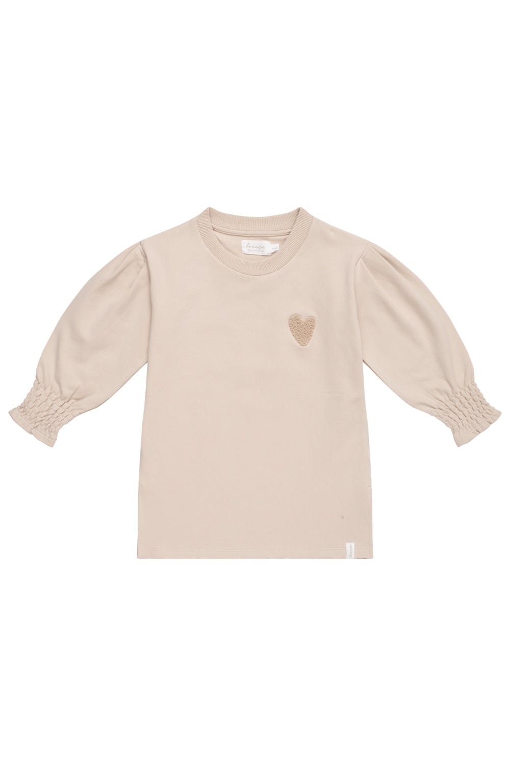 Sweatkleid mit Rüschen 'Powder Gray' - The Little One • Family.Concept.Store.
