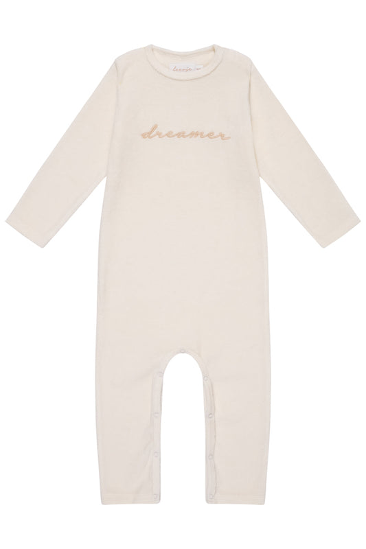 Pyjama Onesie 'Dreamer' aus Velours - The Little One • Family.Concept.Store.