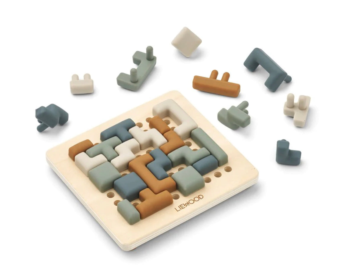 Puzzle Lonzo 'Faune Green Multi Mix' - The Little One • Family.Concept.Store.