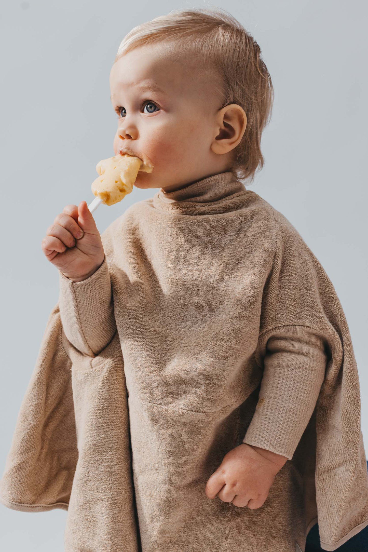 Lätzchen Boo - Frottee Waterproof 'Oatmilk'