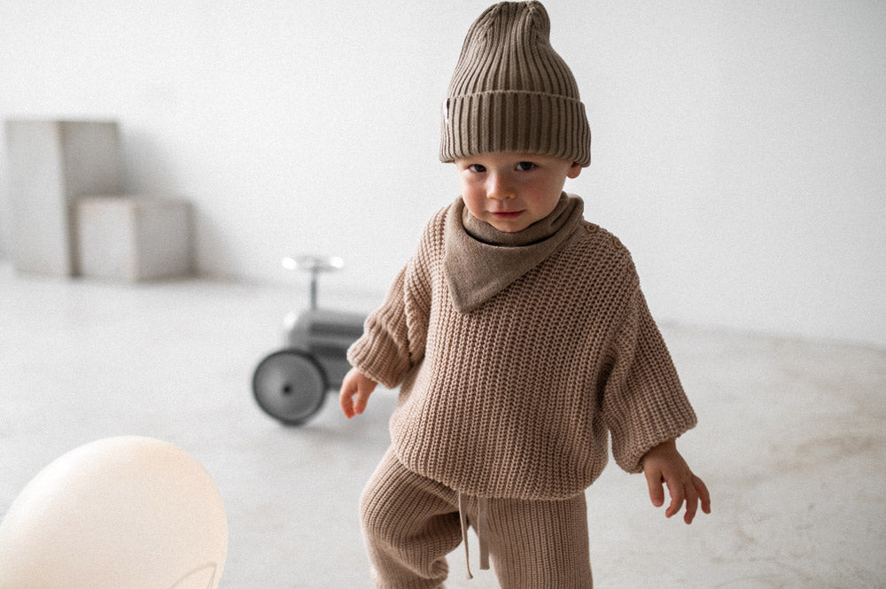 Strickpullover Stockholm 'Beige' - The Little One • Family.Concept.Store.