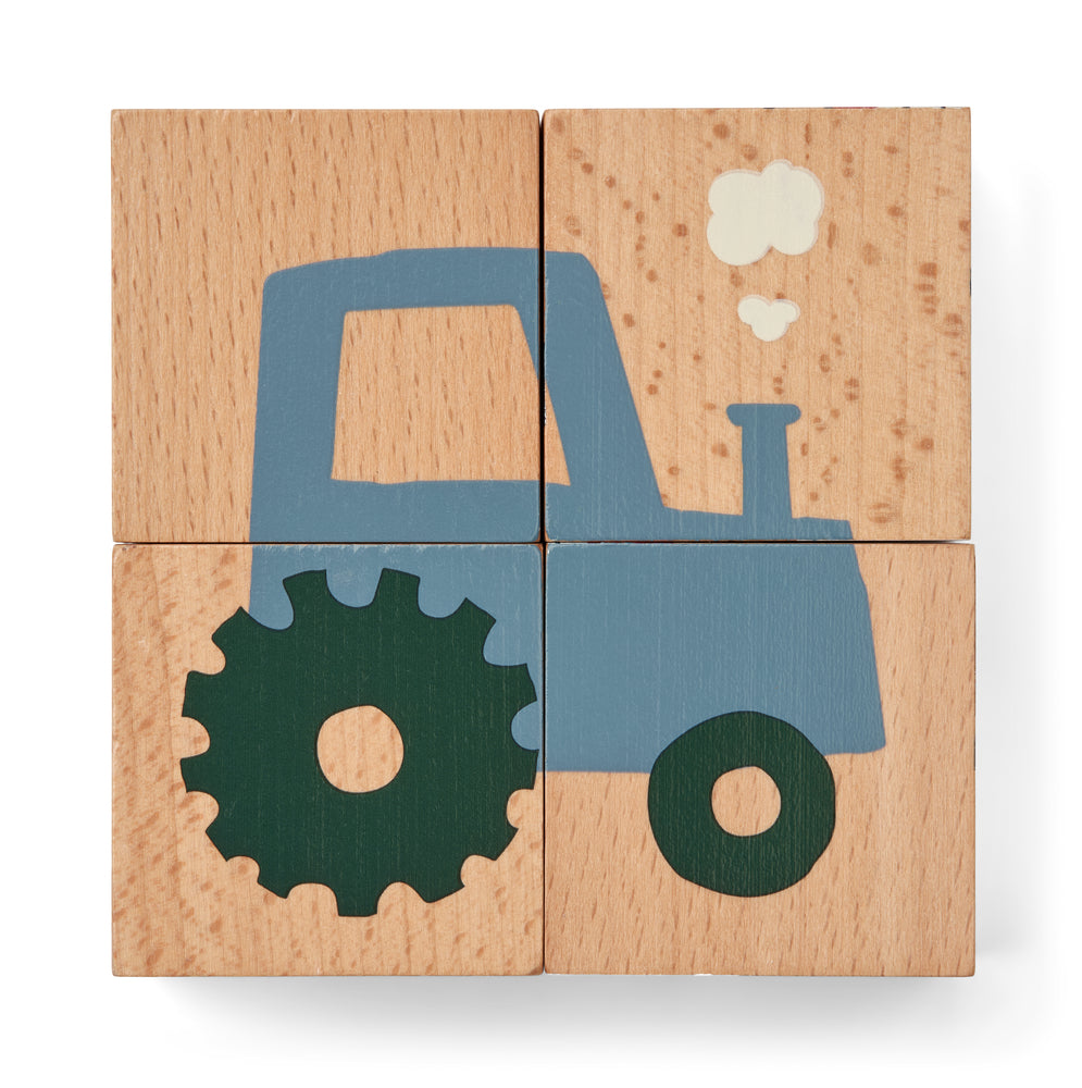 Puzzleblöcke Aage 'Vehicle/Nature' - The Little One • Family.Concept.Store.