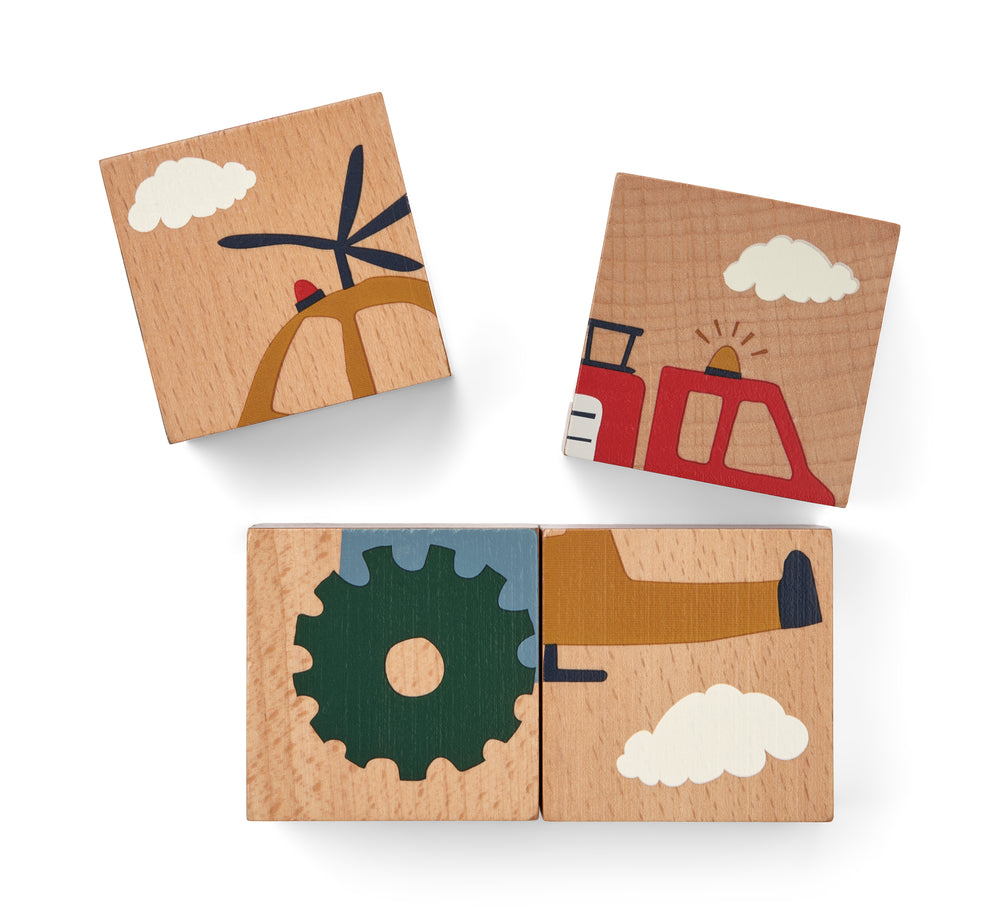 Puzzleblöcke Aage 'Vehicle/Nature' - The Little One • Family.Concept.Store.