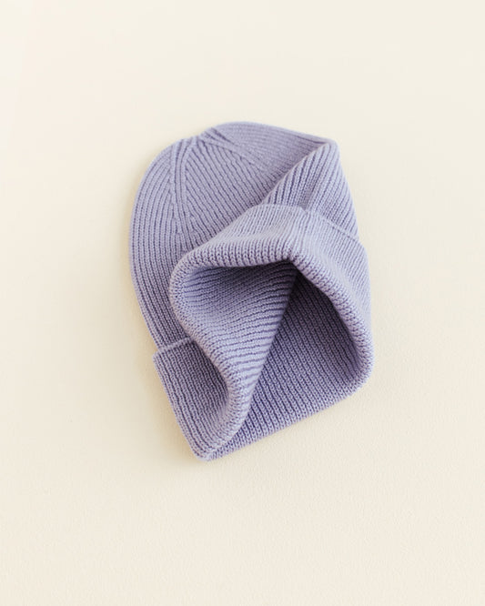 Beanie Fonzie NEWBORN 'Lilac'