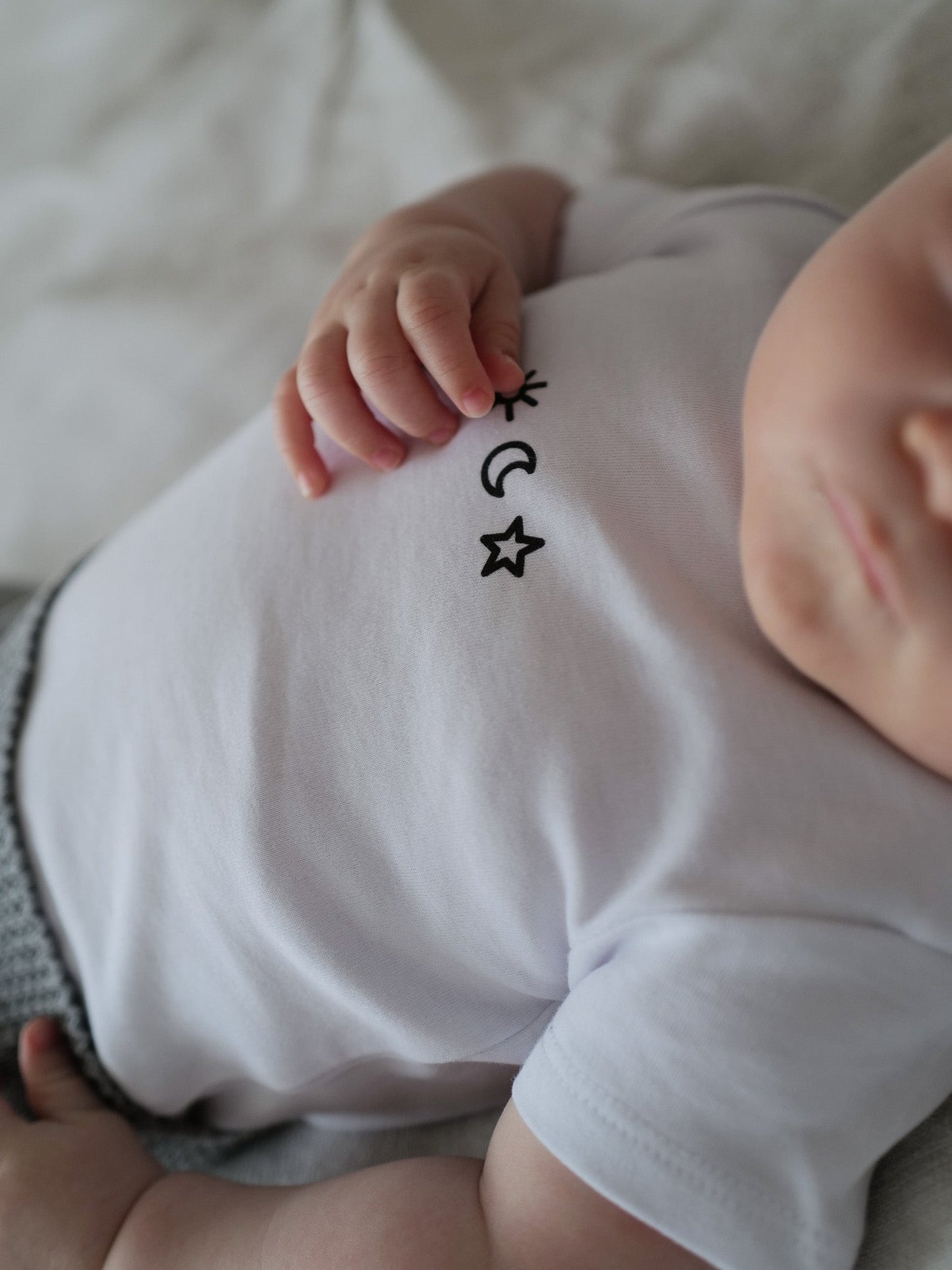 Body SUN,MOON,STARS 'Clean White'