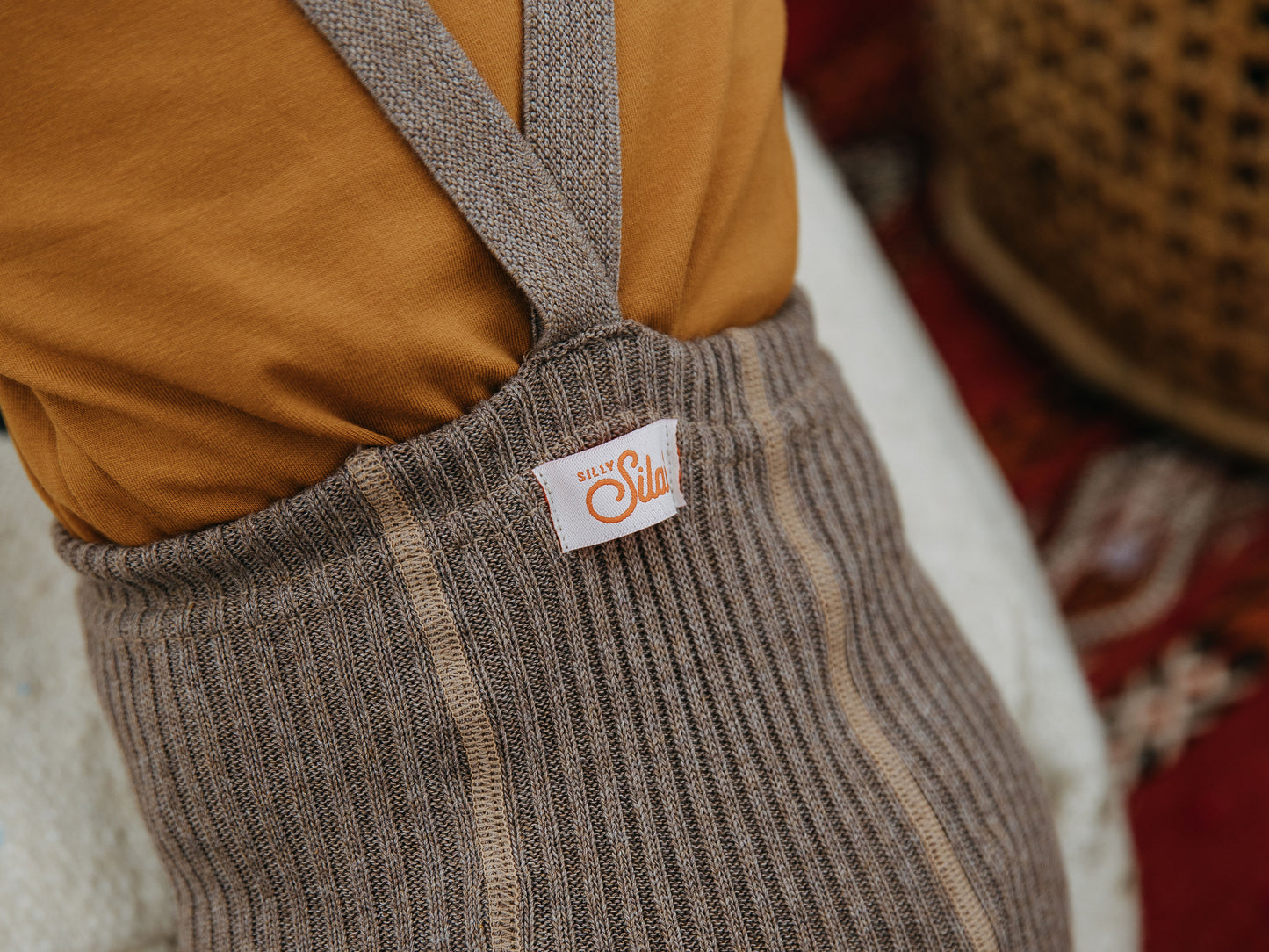 Strumpfhose Hippy Footless Cotton 'Cocoa Blend'