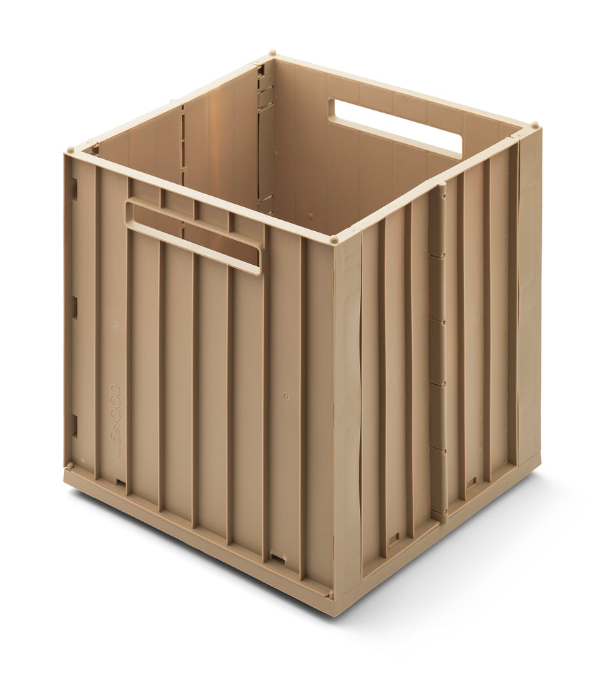 Aufbewahrungsbox Elijah mit Deckel 'Oat'