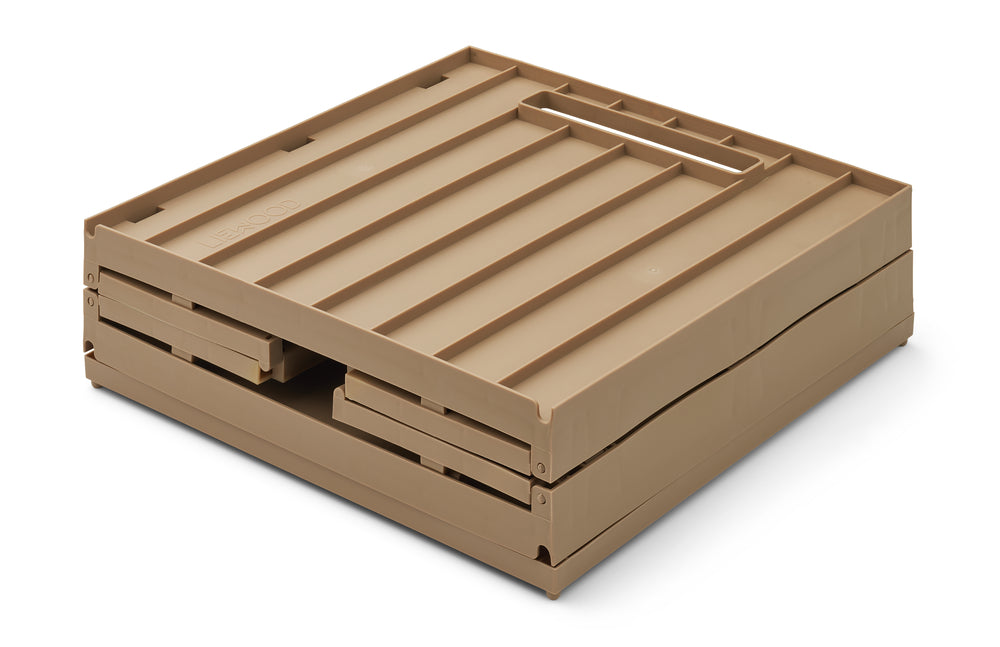 Aufbewahrungsbox Elijah mit Deckel 'Oat'