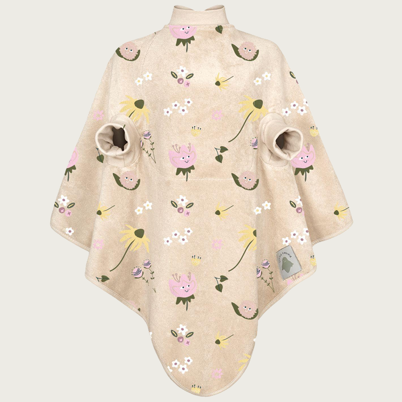 Lätzchen Boo - Frottee Waterproof 'Wildflower'