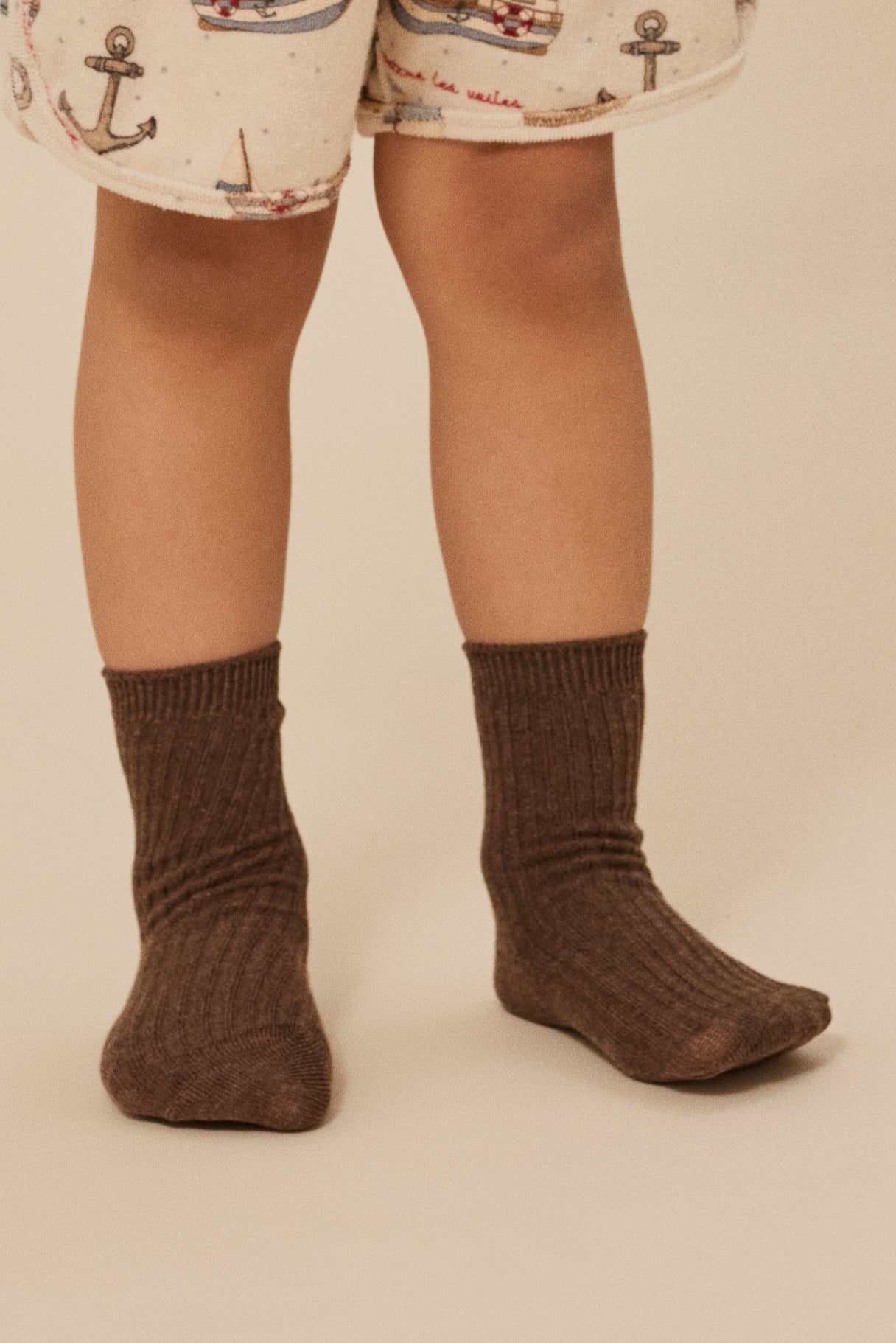 3er Pack Ripp-Socken 'Soft Grey/Ment/Brown'
