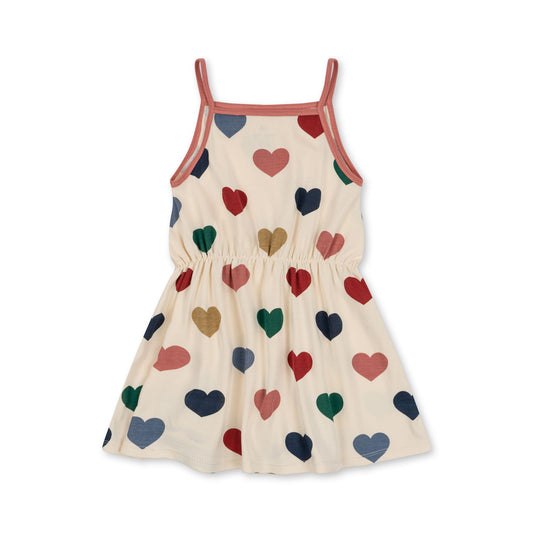 Classic Strap Dress 'Bon Coeur Coloré'