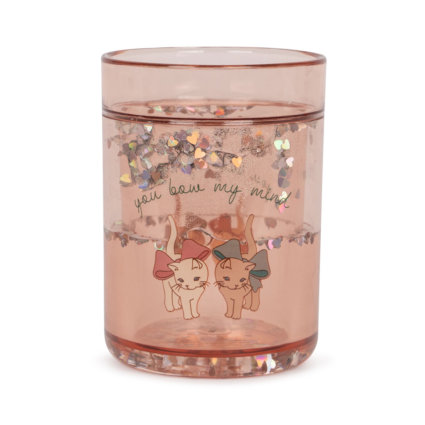 2er Set Glitzer-Becher 'Bow Kitty' - The Little One • Family.Concept.Store.