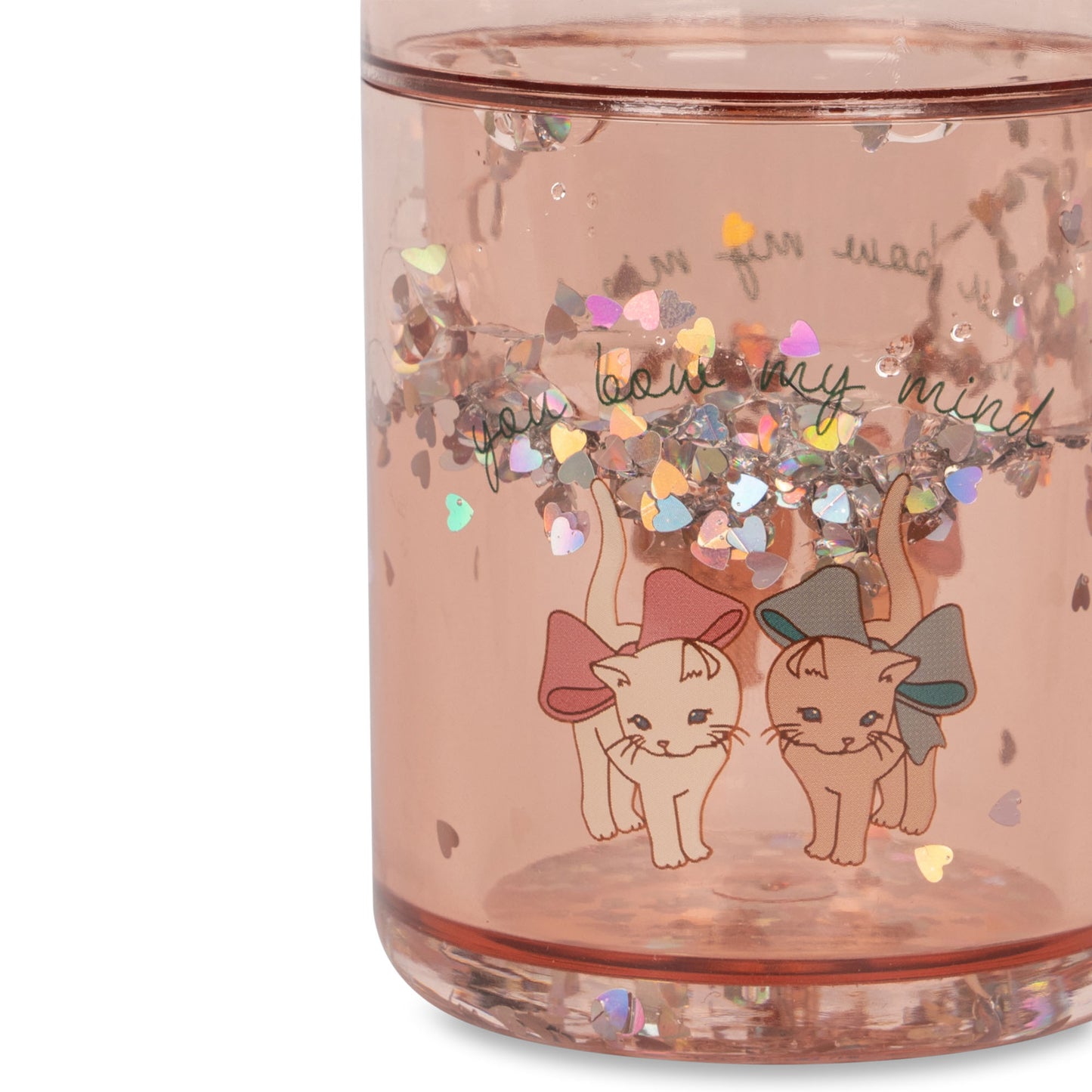 2er Set Glitzer-Becher 'Bow Kitty' - The Little One • Family.Concept.Store.