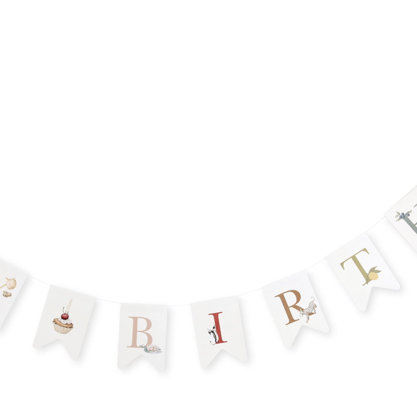 Geburtstagsgirlande 'Multi' - The Little One • Family.Concept.Store.