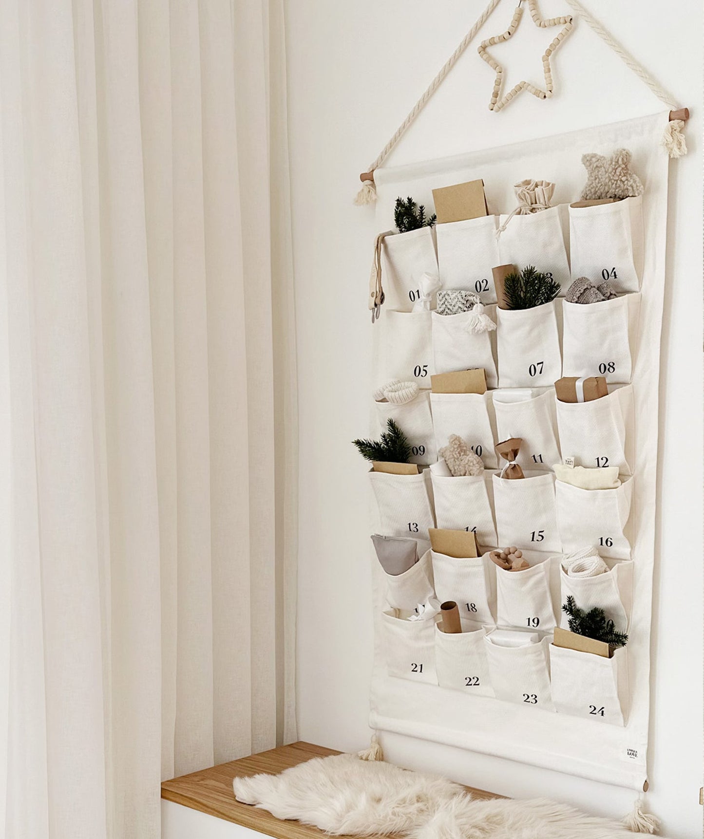 Adventskalender Wand