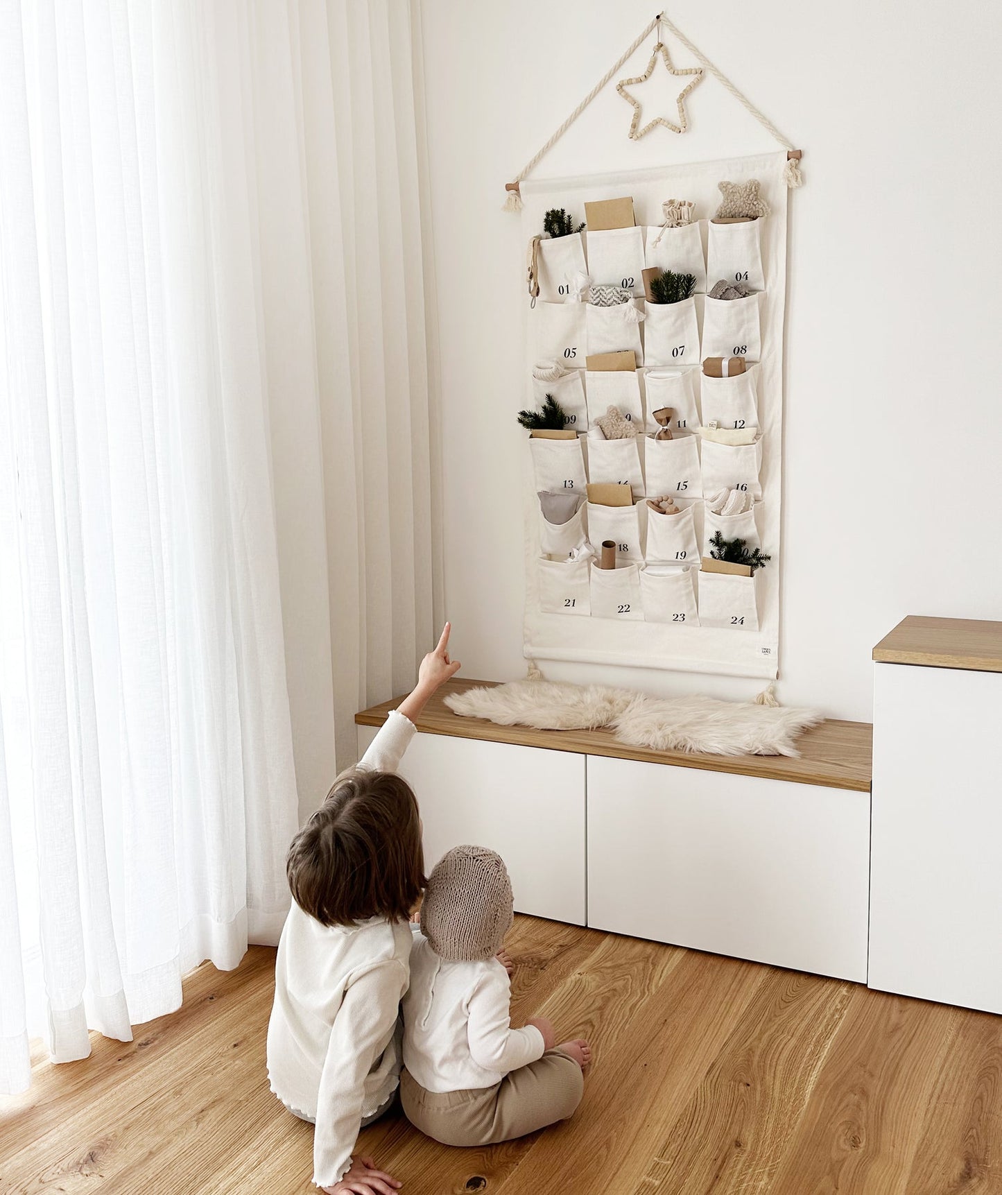 Adventskalender Wand