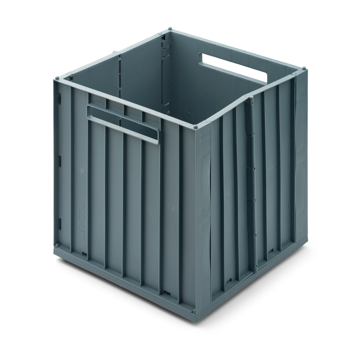 Aufbewahrungsbox Elijah mit Deckel 'Whale Blue'