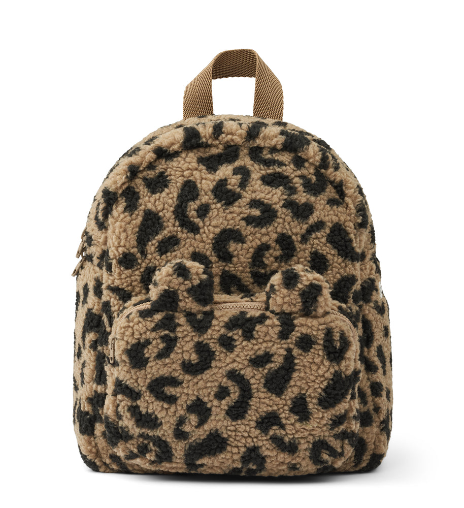 Rucksack Allan Pile Medium 'Leo Oat/Black Panther' - The Little One • Family.Concept.Store.