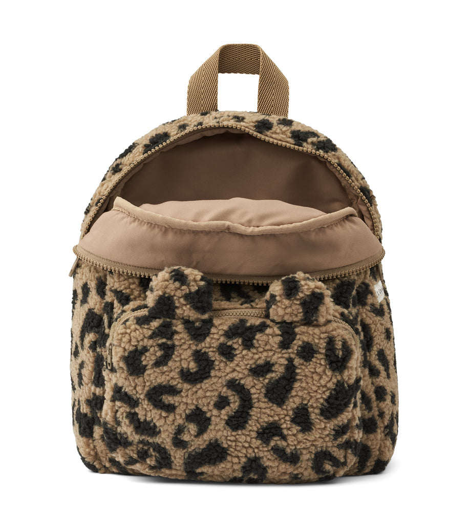 Rucksack Allan Pile Medium 'Leo Oat/Black Panther' - The Little One • Family.Concept.Store.
