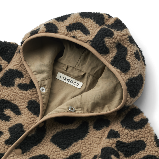 Teddy jacket Inge 'Mist'