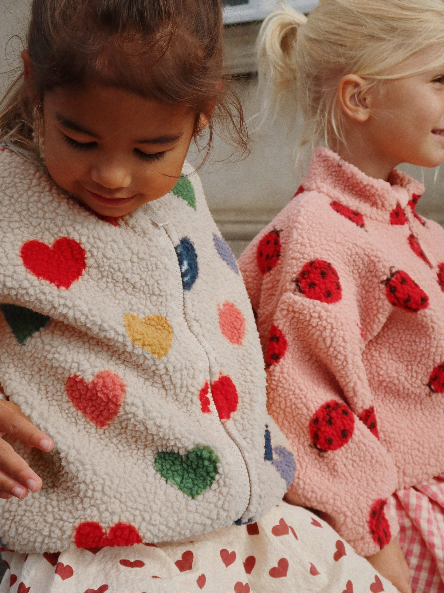 Teddyjacke Jody 'Bon Coeur Coloré'