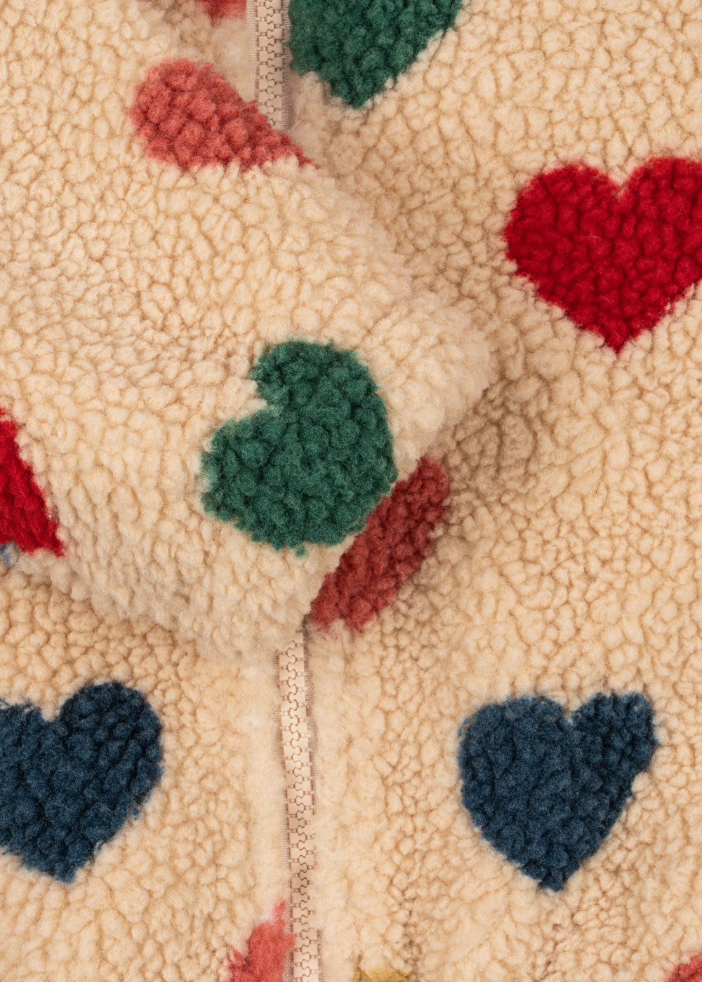 Teddyjacke Jody 'Bon Coeur Coloré'