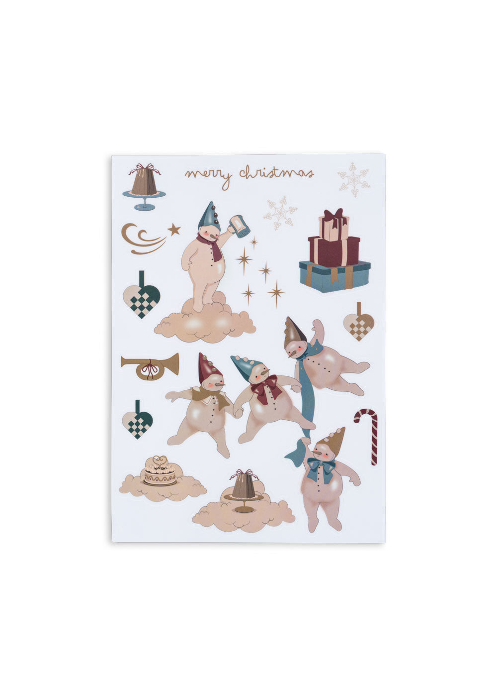 24-teiliger Adventskalender 'Blue'