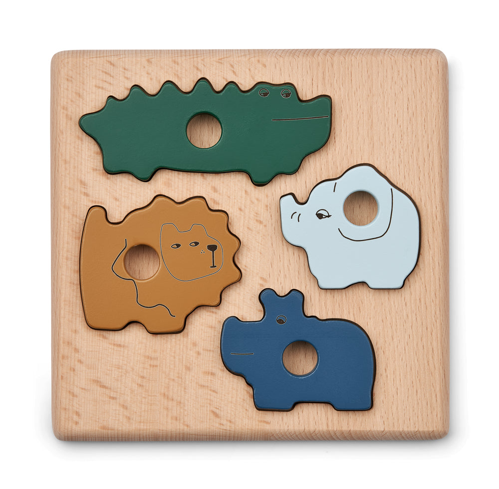 Holzpuzzle Suki 'Garden Green Multi Mix' - The Little One • Family.Concept.Store.
