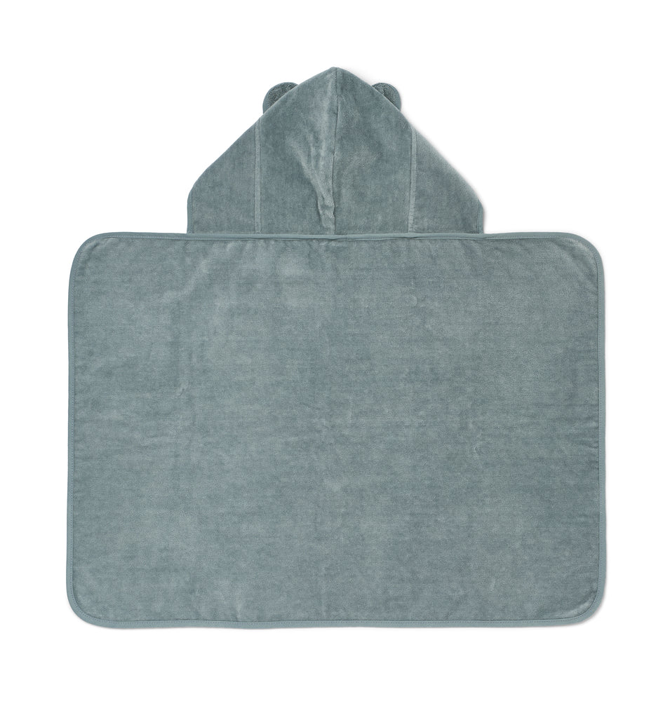Kapuzenhandtuch Vilas 'Blue Fog' - The Little One • Family.Concept.Store.