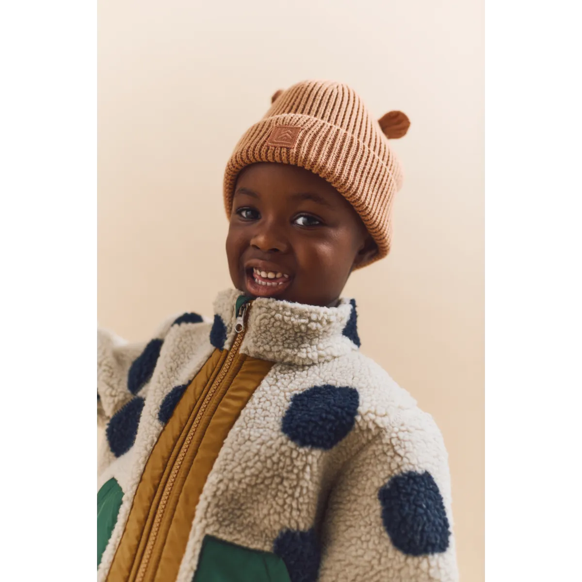 Noam Pile Jacket 'Spot Dots/Mist'