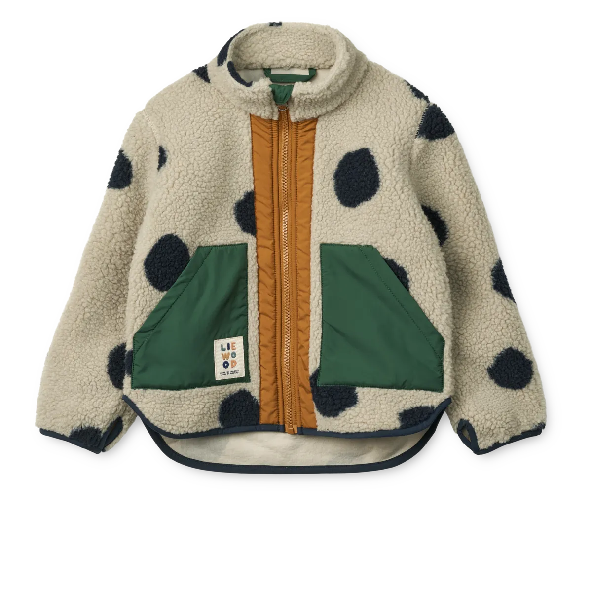 Noam Pile Jacket 'Spot Dots/Mist'