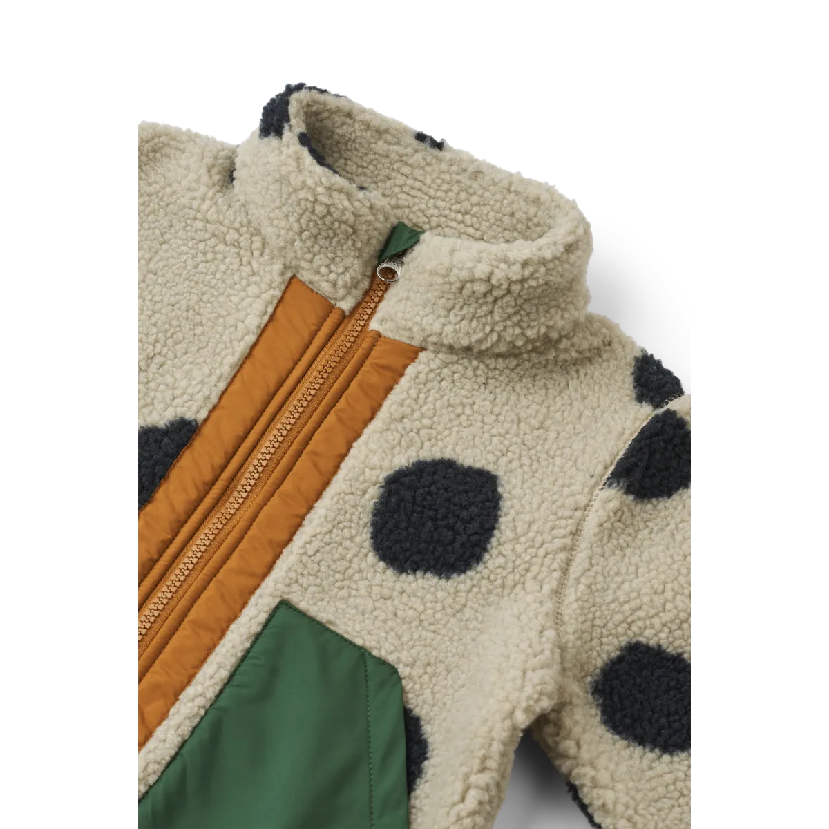 Noam Pile Jacket 'Spot Dots/Mist'