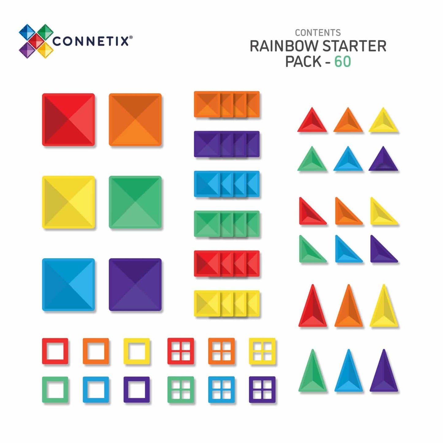 Rainbow Starter Pack (60 Teile)