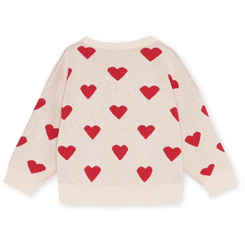Strickpullover Lapis 'Buttercream Heart' - The Little One • Family.Concept.Store.