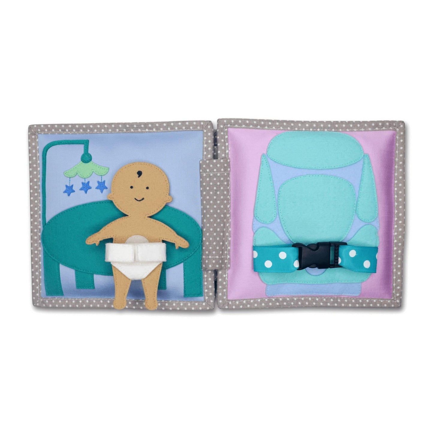 Quiet Book 'Jolly Baby' - The Little One • Family.Concept.Store.
