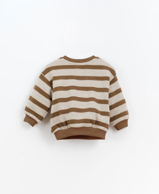 Gestreifter Jersey Sweater 'Oat' - The Little One • Family.Concept.Store.