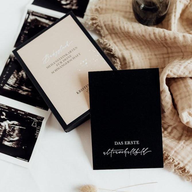 Meilensteinkarten • Schwangerschaft - Babyglück - The Little One • Family.Concept.Store.