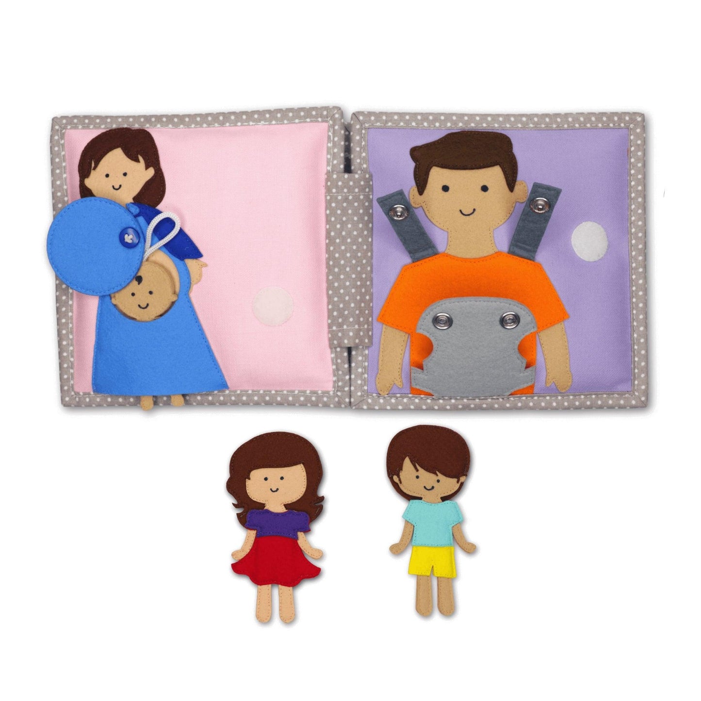 Quiet Book 'Jolly Baby' - The Little One • Family.Concept.Store.