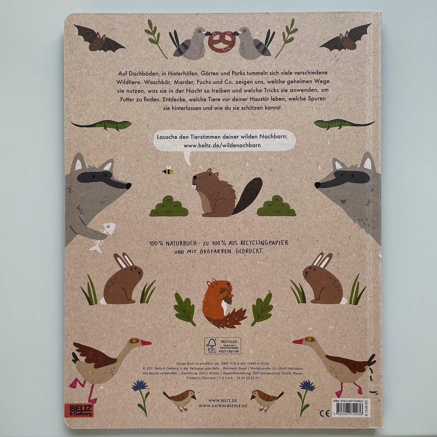 Wiehle - Naturbuch Meine wilden Nachbarn - The Little One • Family.Concept.Store.