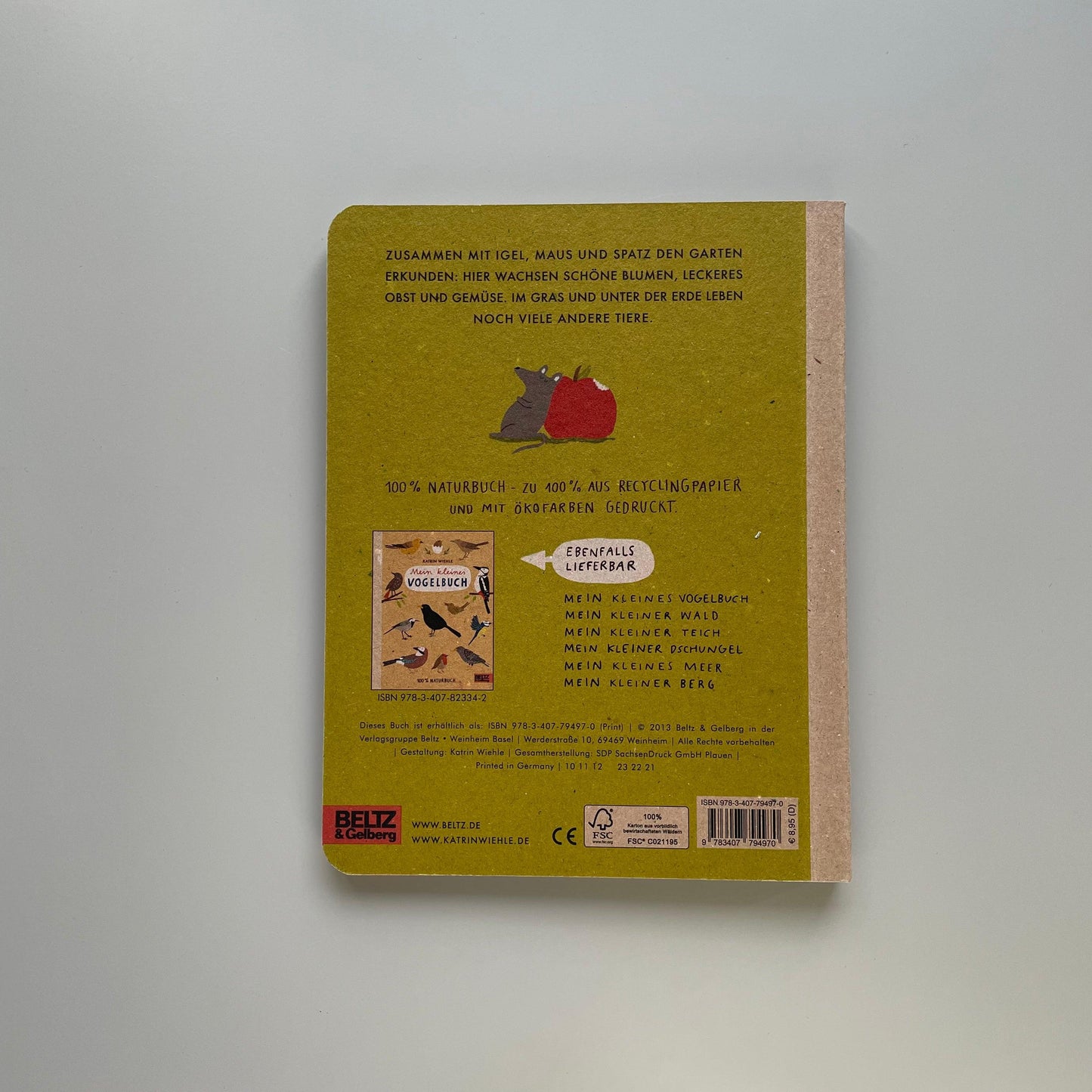 Wiehle - Naturbuch Mein kleiner Garten - The Little One • Family.Concept.Store.