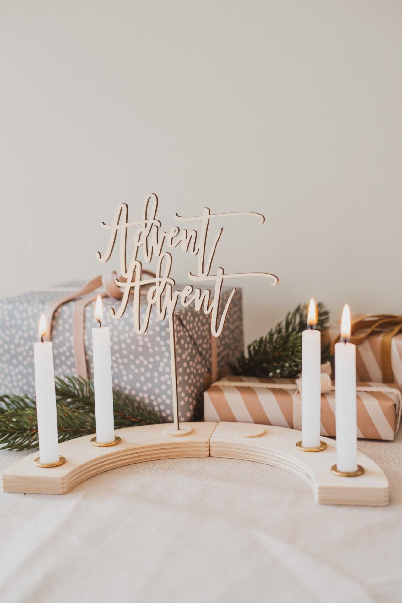 Cake Topper - Advent Advent - The Little One • Family.Concept.Store.