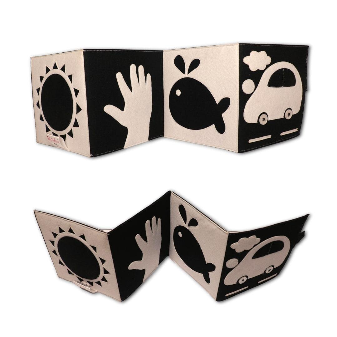 Quiet Book 'Black & White' - The Little One • Family.Concept.Store.