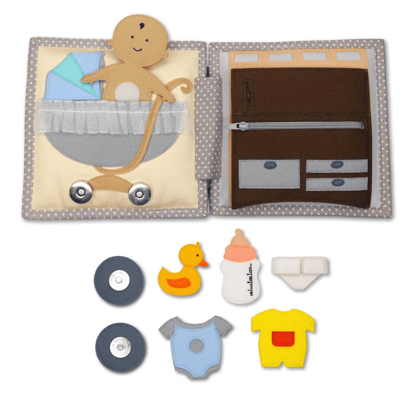 Quiet Book 'Jolly Baby' - The Little One • Family.Concept.Store.