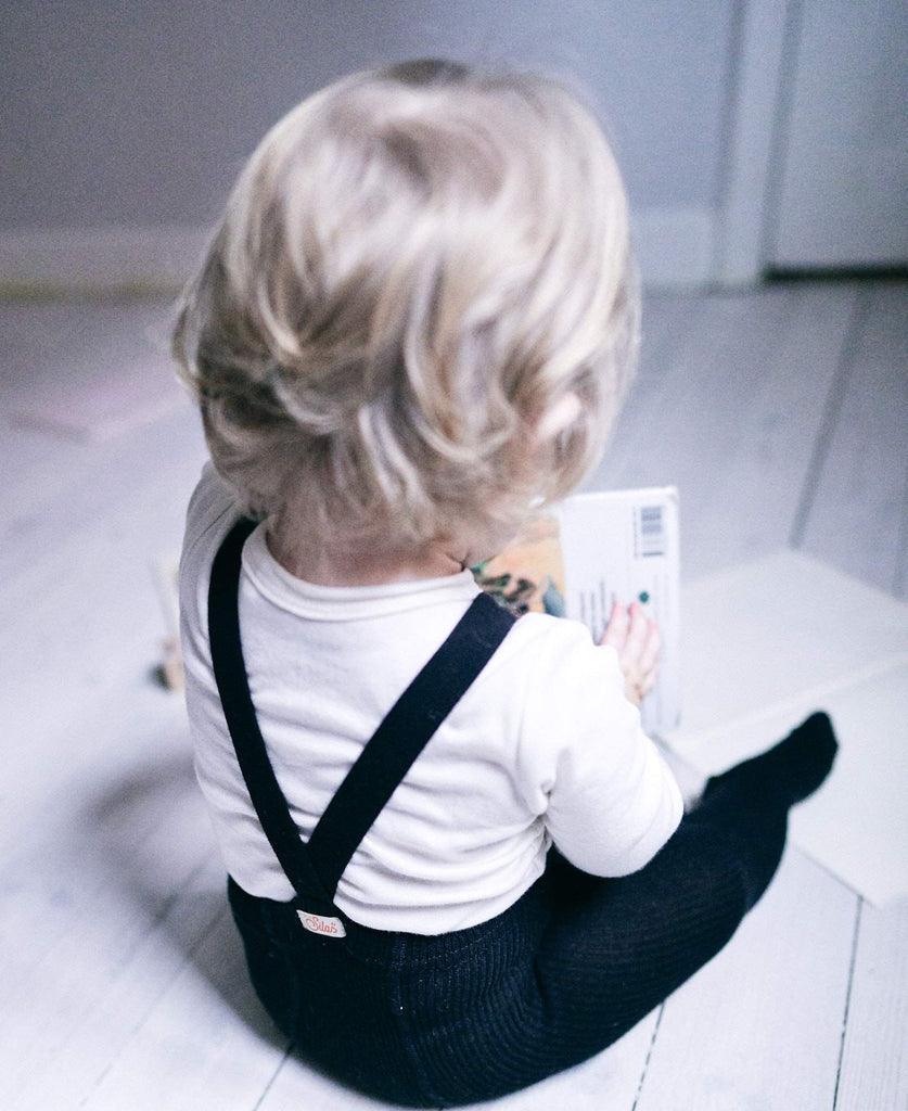 Strumpfhose Footed 'Black' - The Little One • Family.Concept.Store.