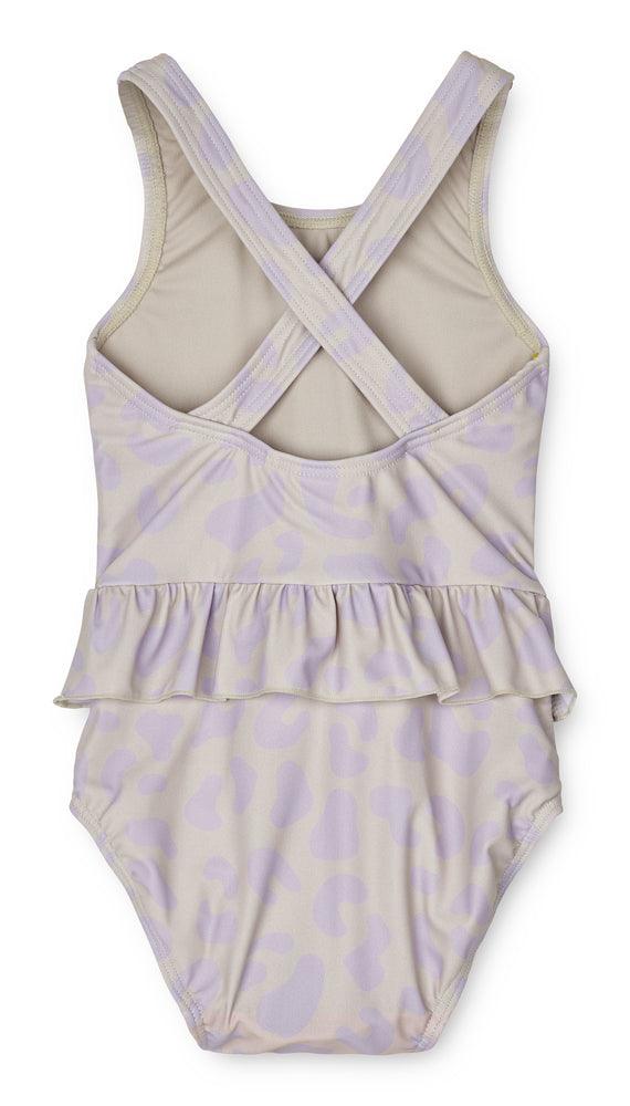 Badeanzug Amina 'Leo Misty Lilac' - The Little One • Family.Concept.Store.