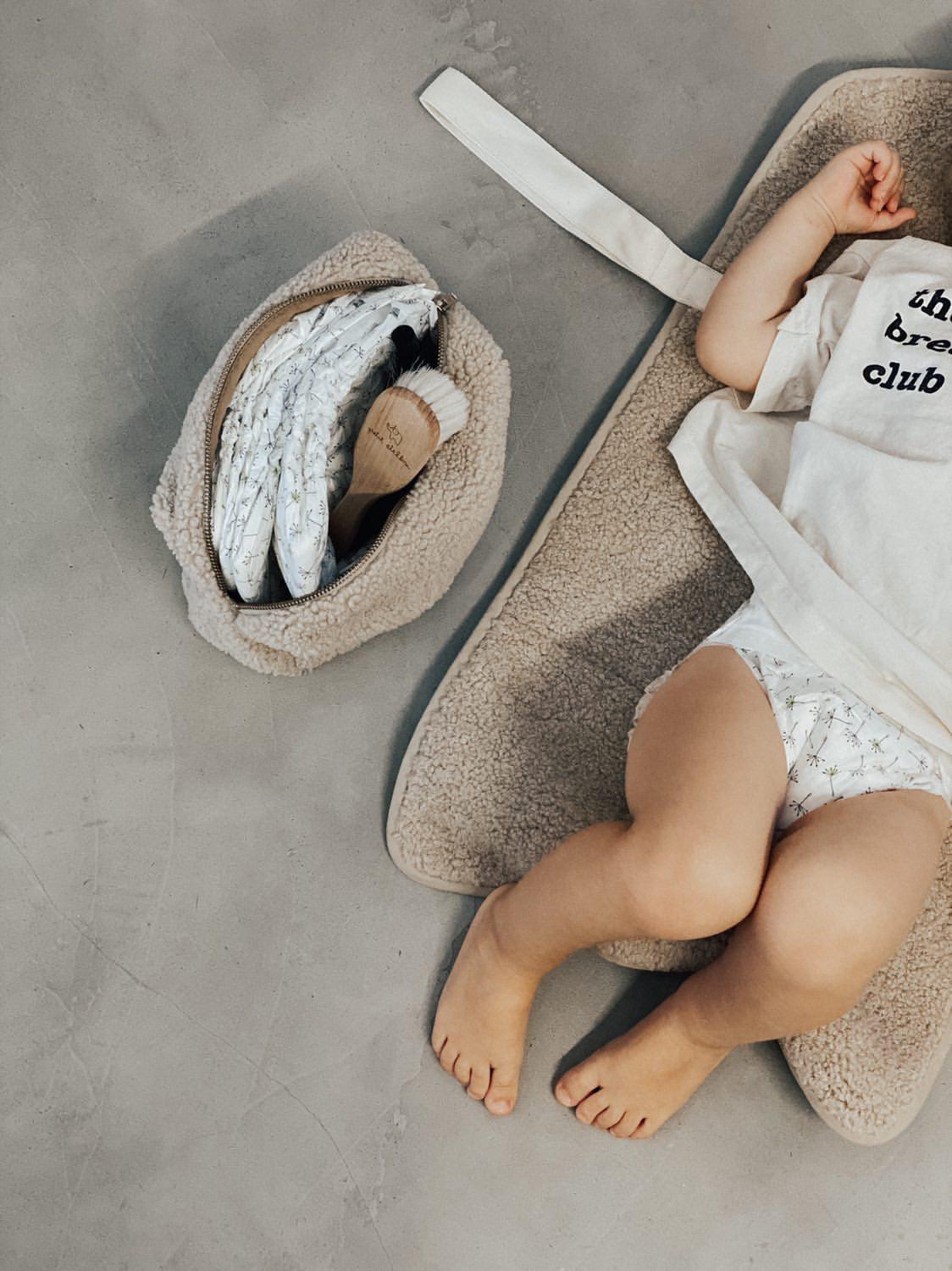 Kosmetiktasche Teddy 'Ecru' - The Little One • Family.Concept.Store.