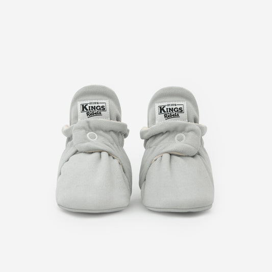 Gamuza Booties Gripper 'Grey' - The Little One • Family.Concept.Store.